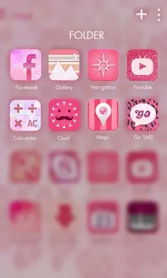 Sweet Girl GOLauncher EX Theme android App screenshot 1